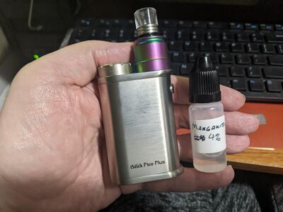 Testing a flavour (4% was way too much...)