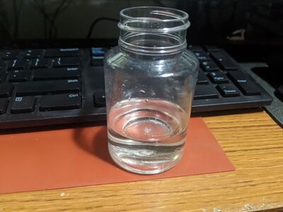 Part 1: 30mL nicotine (20mg/mL)