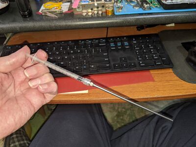 10g, 5" needle